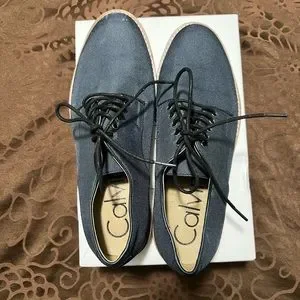 chinese dress ladies Amazon.com | Calvin Klein Men's Aggussie Oxford, Dark Grey Nylon, 7.5
